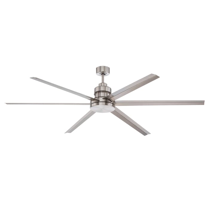 Craftmade Mondo 72" Ceiling Fan in Brushed Nickel Craftmade Mondo 72" Ceiling Fan in Brushed Nickel