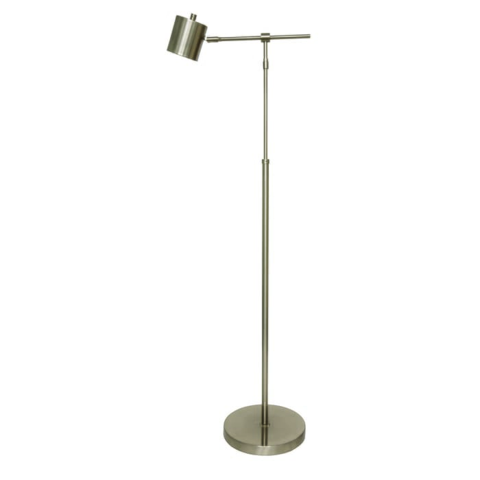 House of Troy Morris 51" Floor Lamp in Satin Nickel House of Troy Morris 51" Floor Lamp in Satin Nickel