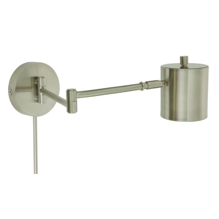 House of Troy Morris 5" Wall Lamp in Satin Nickel House of Troy Morris 5" Wall Lamp in Satin Nickel