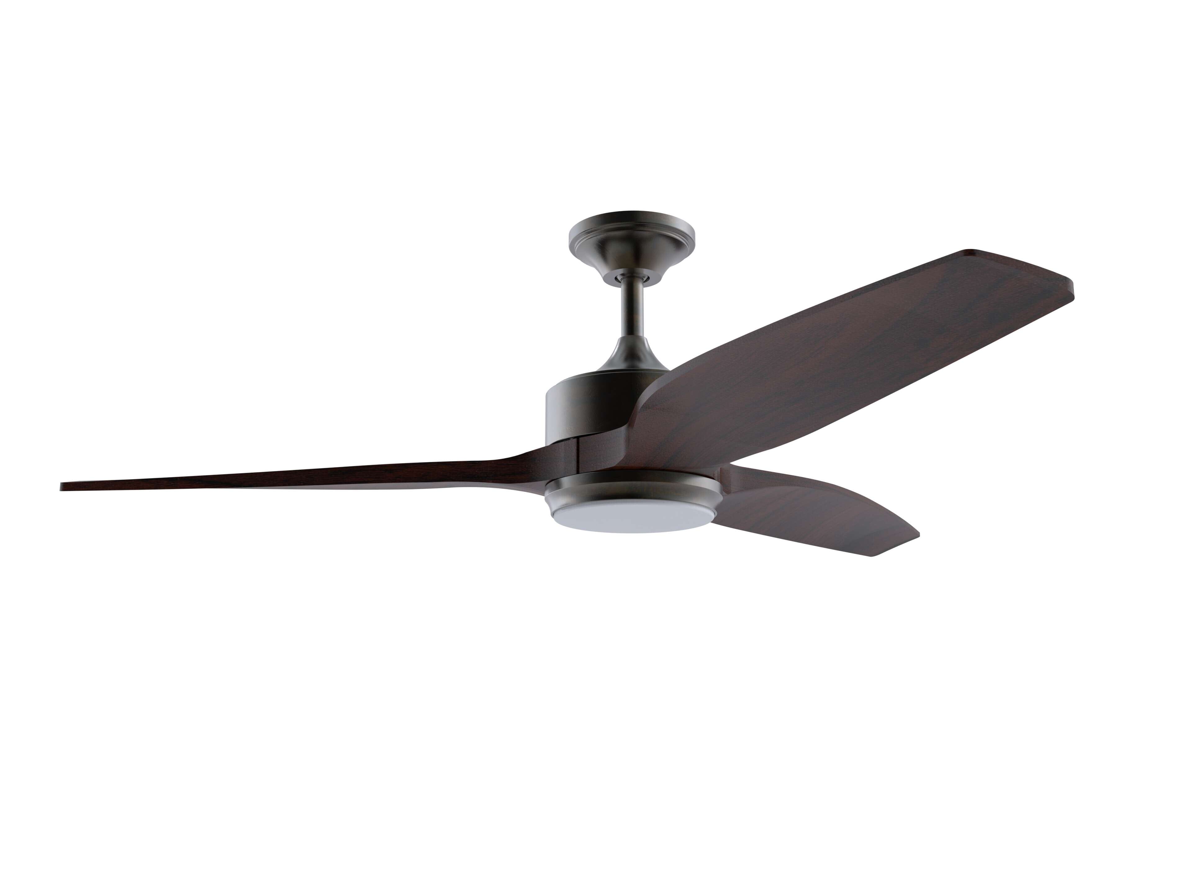 Craftmade Mobi 1-Light Ceiling Fan with Blades Included in Oiled Bronze