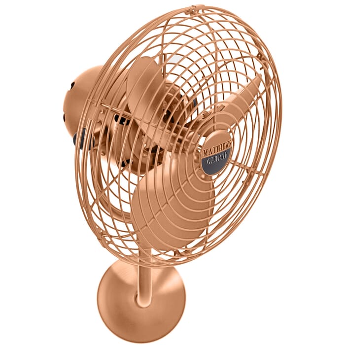 Michelle Parede 3-Speed AC 13" Ceiling Fan in Brushed Copper with Brushed Copper blades Michelle Parede 3-Speed AC 13" Ceiling Fan in Brushed Copper with Brushed Copper blades