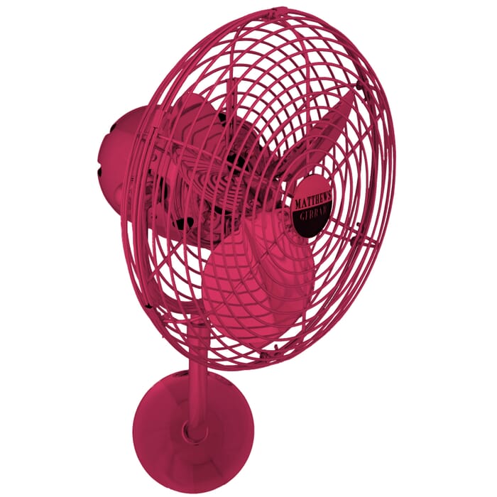 Michelle Parede 3-Speed AC 13" Ceiling Fan in Rubi with Rubi blades Michelle Parede 3-Speed AC 13" Ceiling Fan in Rubi with Rubi blades
