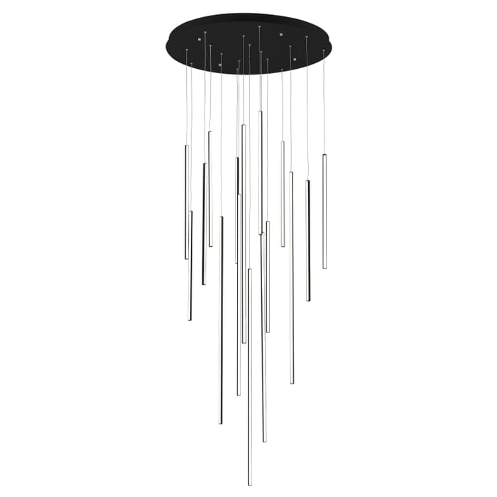 Kuzco Chute LED Pendant Light in Black Kuzco Chute LED Pendant Light in Black