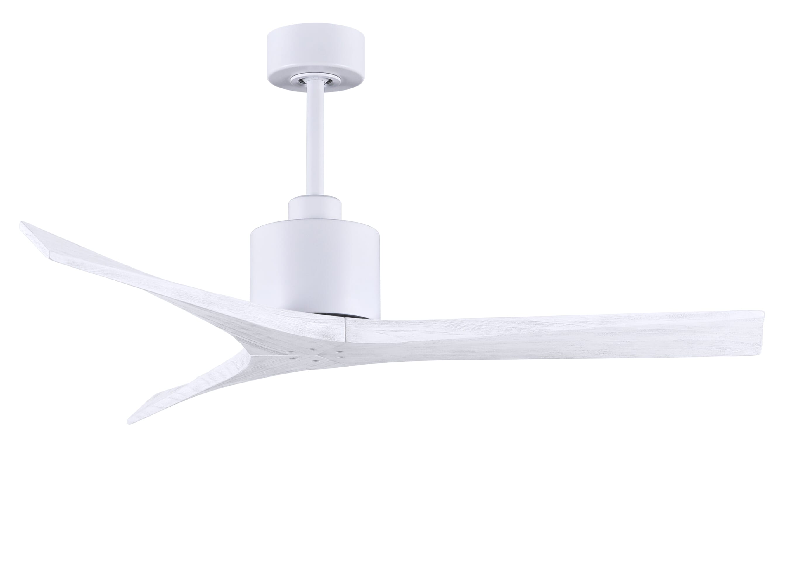 Mollywood 6-Speed DC 52 Ceiling Fan in Matte White with Matte White blades