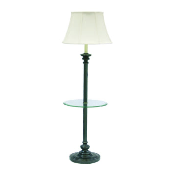 House of Troy Newport 55.75" Oil Rubbed Bronze Floor with Table House of Troy Newport 55.75" Oil Rubbed Bronze Floor with Table