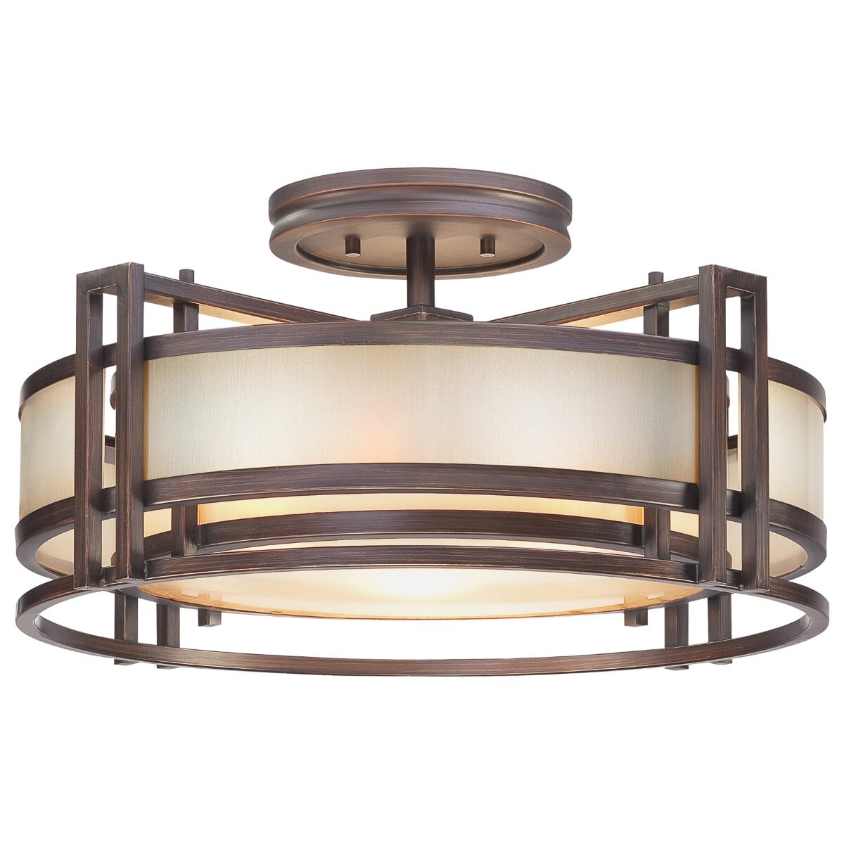 Art deco flush on sale ceiling light