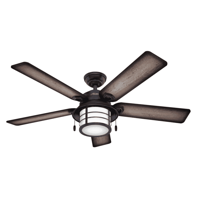 Hunter Fans Key Biscayne 2-Light 54-inch