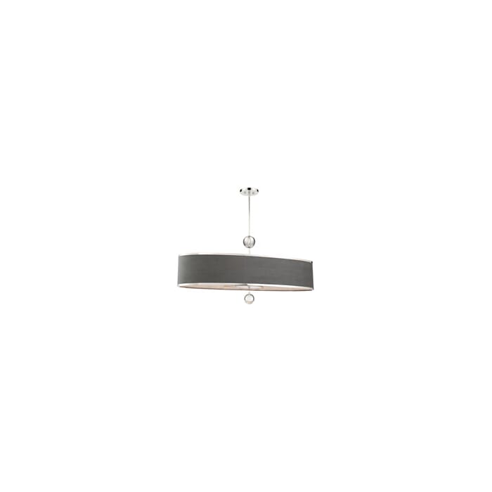 Metropolitan Luxor 6-Light Kitchen Island Light in Polished Nickel Metropolitan Luxor 6-Light Kitchen Island Light in Polished Nickel