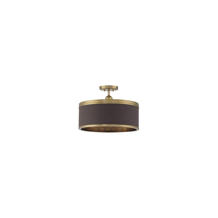 Metropolitan Splendour 4-Light Ceiling Light in Aged Antique Brass Metropolitan Splendour 4-Light Ceiling Light in Aged Antique Brass