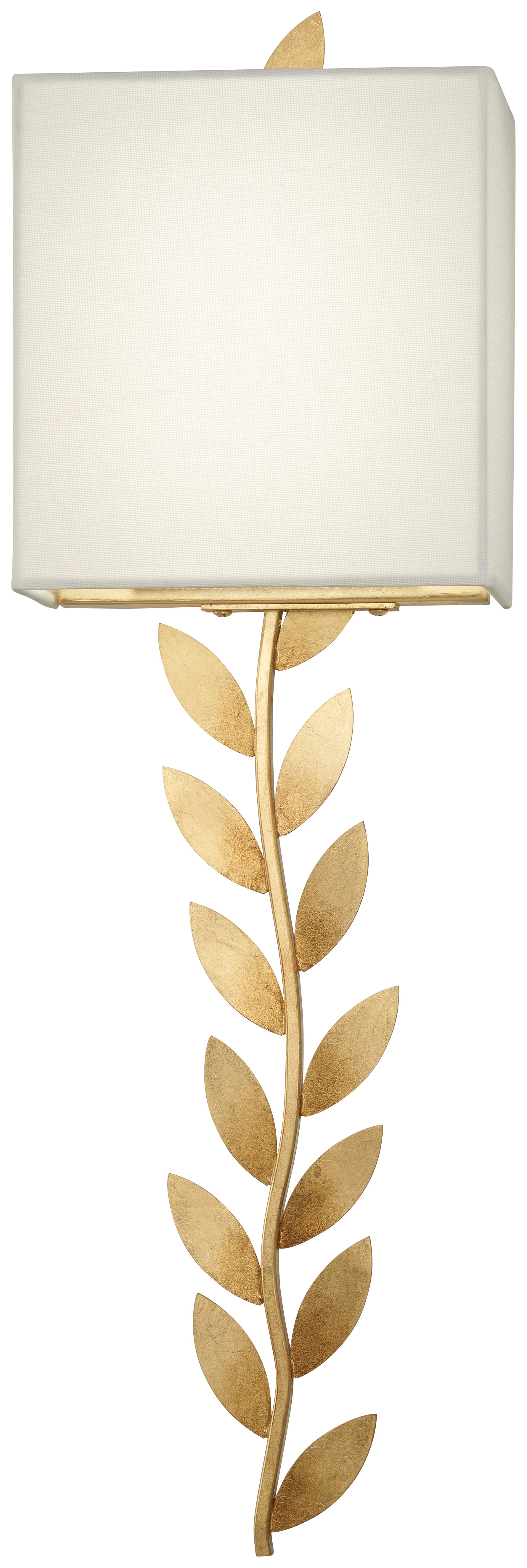 Metropolitan Arbor Grove 2-Light Wall Sconce in Ardent Gold Leaf