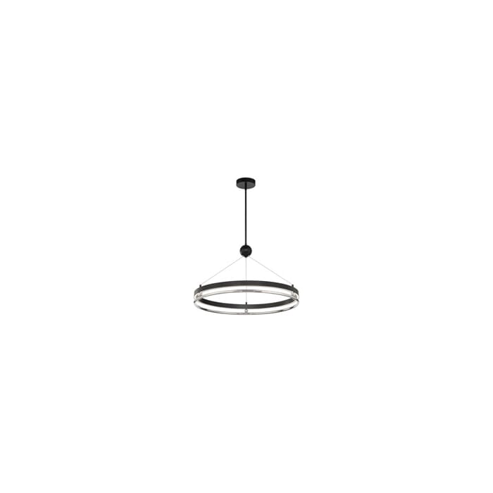 Metropolitan Grande Illusion Pendant Light in Coal With Polished Nickel Highli Metropolitan Grande Illusion Pendant Light in Coal With Polished Nickel Highli