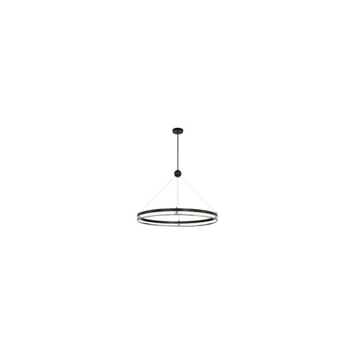 Metropolitan Grande Illusion Pendant Light in Coal With Polished Nickel Highli Metropolitan Grande Illusion Pendant Light in Coal With Polished Nickel Highli