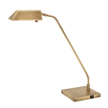 House of Troy Newbury 21" Table Lamp in Antique Brass