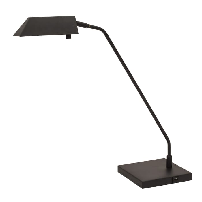 House of Troy Newbury 21" Table Lamp in Satin Nickel House of Troy Newbury 21" Table Lamp in Satin Nickel