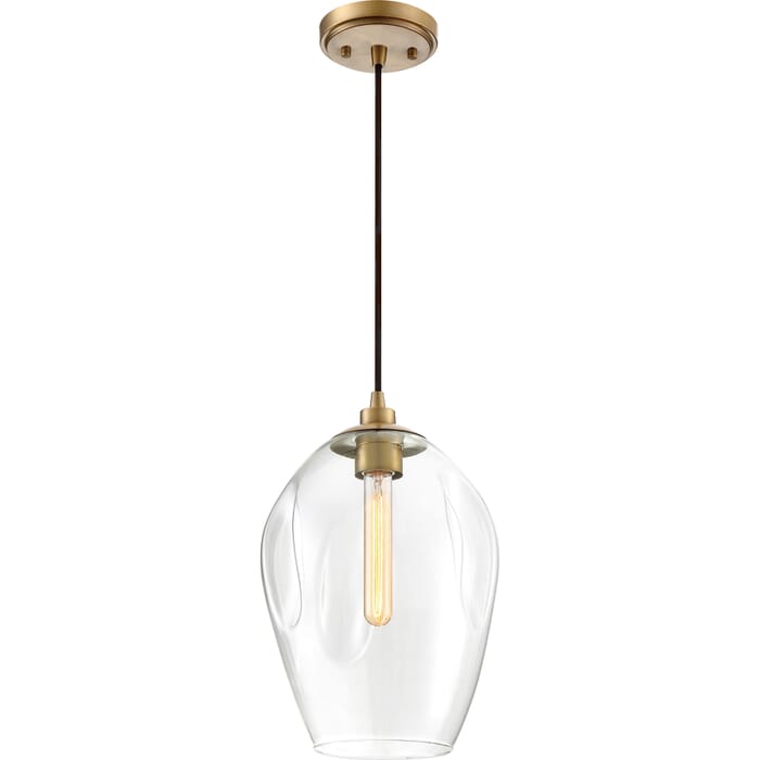 Quoizel Nostalgia 10" Pendant Light in Weathered Brass Quoizel Nostalgia 10" Pendant Light in Weathered Brass