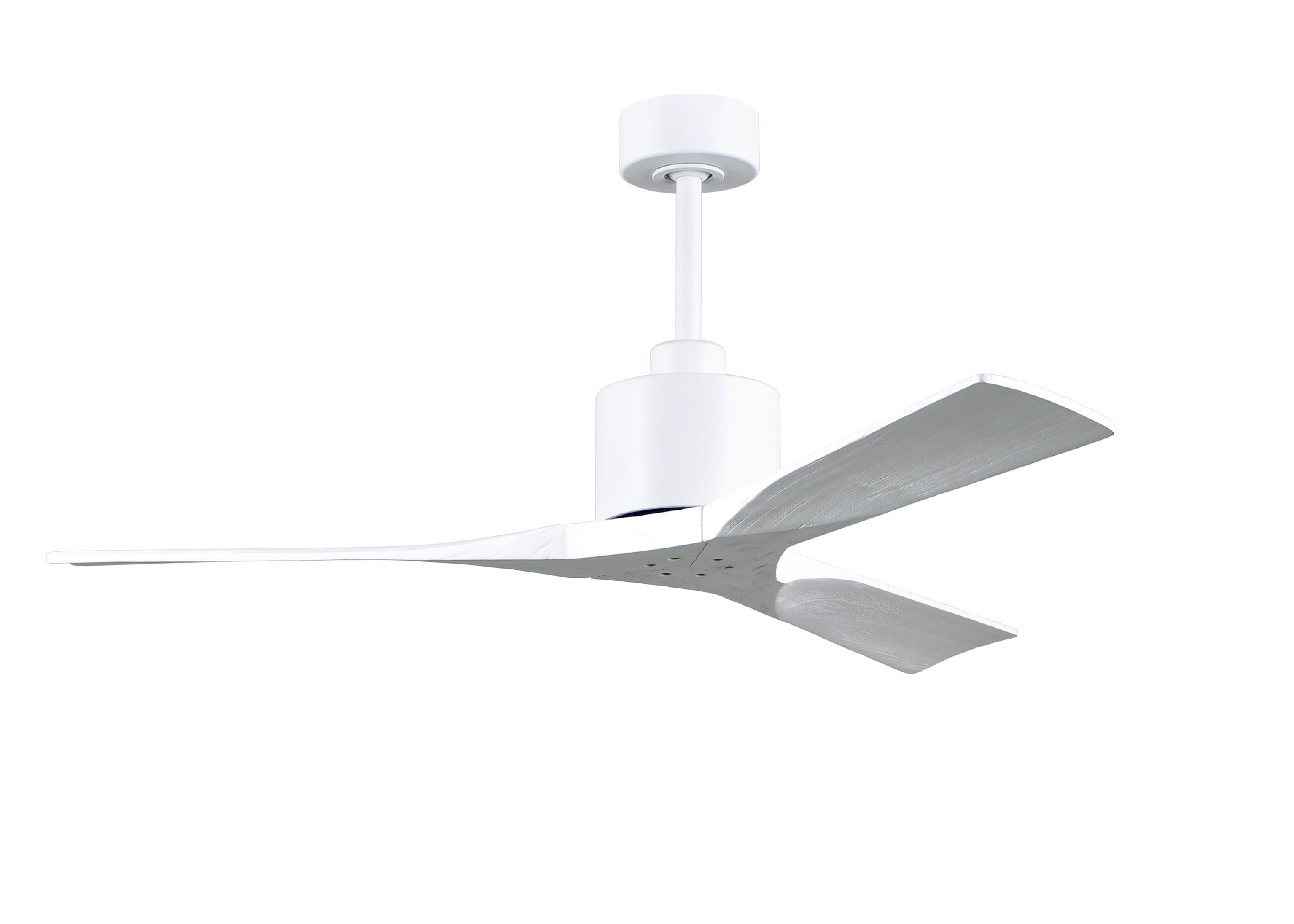 Nan 6-Speed DC 52 Ceiling Fan in Matte White with Matte White blades