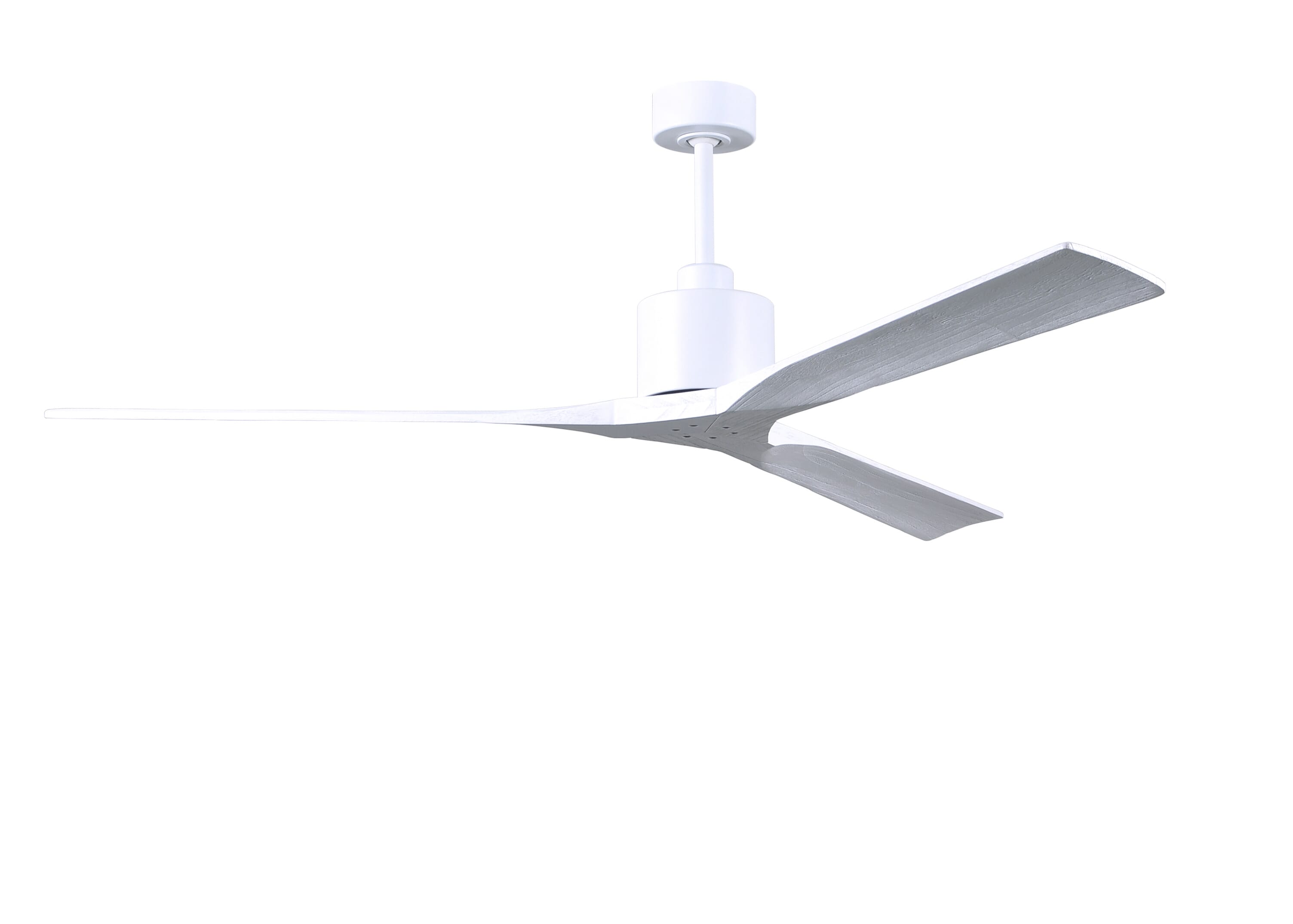 Nan XL 6-Speed DC 72 Ceiling Fan in Matte White with Matte White blades