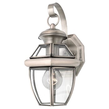 Quoizel Newbury 7" Outdoor Wall Light in Pewter