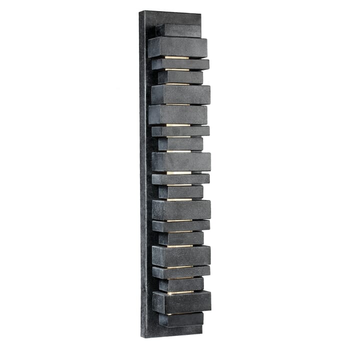 Generation Lighting Ledgend Outdoor Wall Light in Dark Weathered Zinc by Sean Lavin Generation Lighting Ledgend Outdoor Wall Light in Dark Weathered Zinc by Sean Lavin
