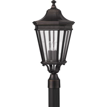 Feiss Cotswold Lane Collection 10" Outdoor Lantern in Bronze