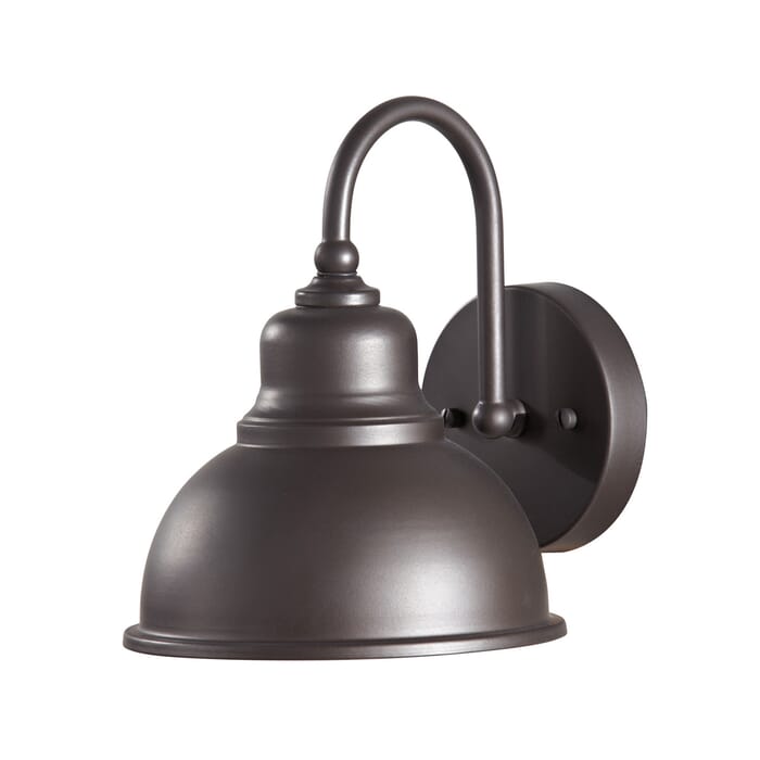 Feiss Darby Outdoor Wall Light in Oil Rubbed Bronze Finish Feiss Darby Outdoor Wall Light in Oil Rubbed Bronze Finish