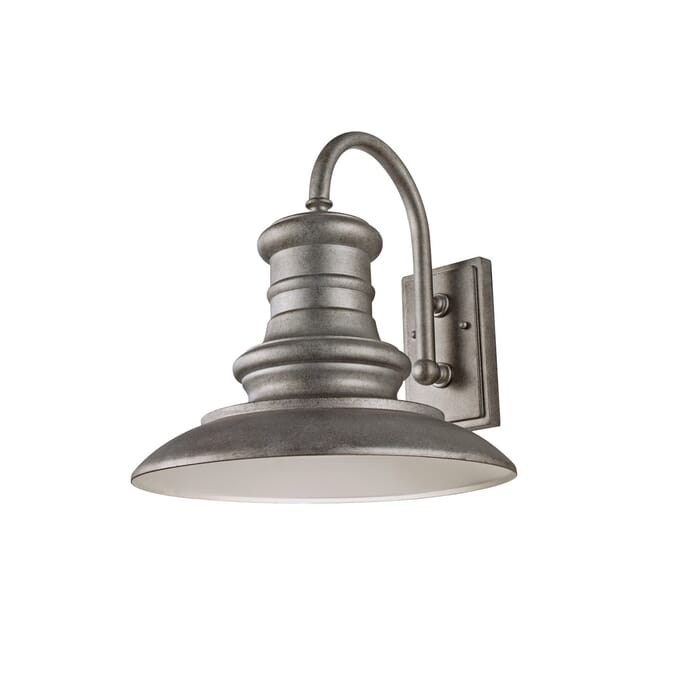Feiss Redding Station 15 5/8" Outdoor Lantern in Tarnished Finish Feiss Redding Station 15 5/8" Outdoor Lantern in Tarnished Finish