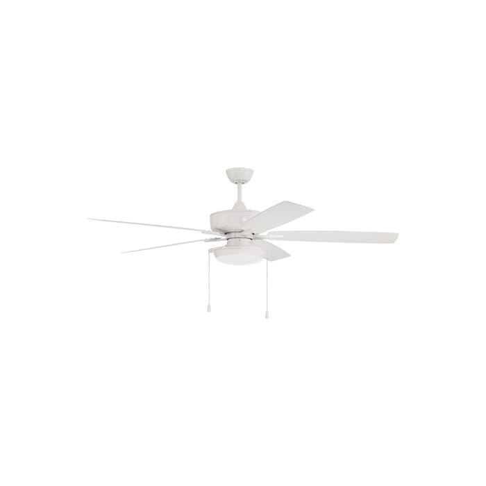 Craftmade Outdoor Super Pro Indoor Ceiling Fan in White Craftmade Outdoor Super Pro Indoor Ceiling Fan in White
