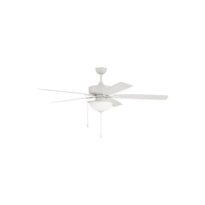 Craftmade Outdoor Super Pro 2-Light Indoor Ceiling Fan in White Craftmade Outdoor Super Pro 2-Light Indoor Ceiling Fan in White