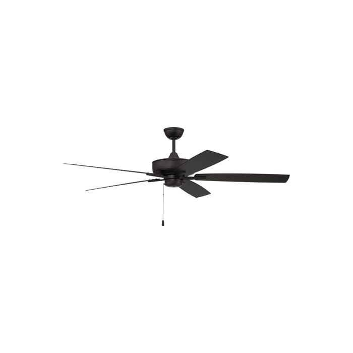 Craftmade Outdoor Super Pro Indoor Ceiling Fan in Flat Black Craftmade Outdoor Super Pro Indoor Ceiling Fan in Flat Black