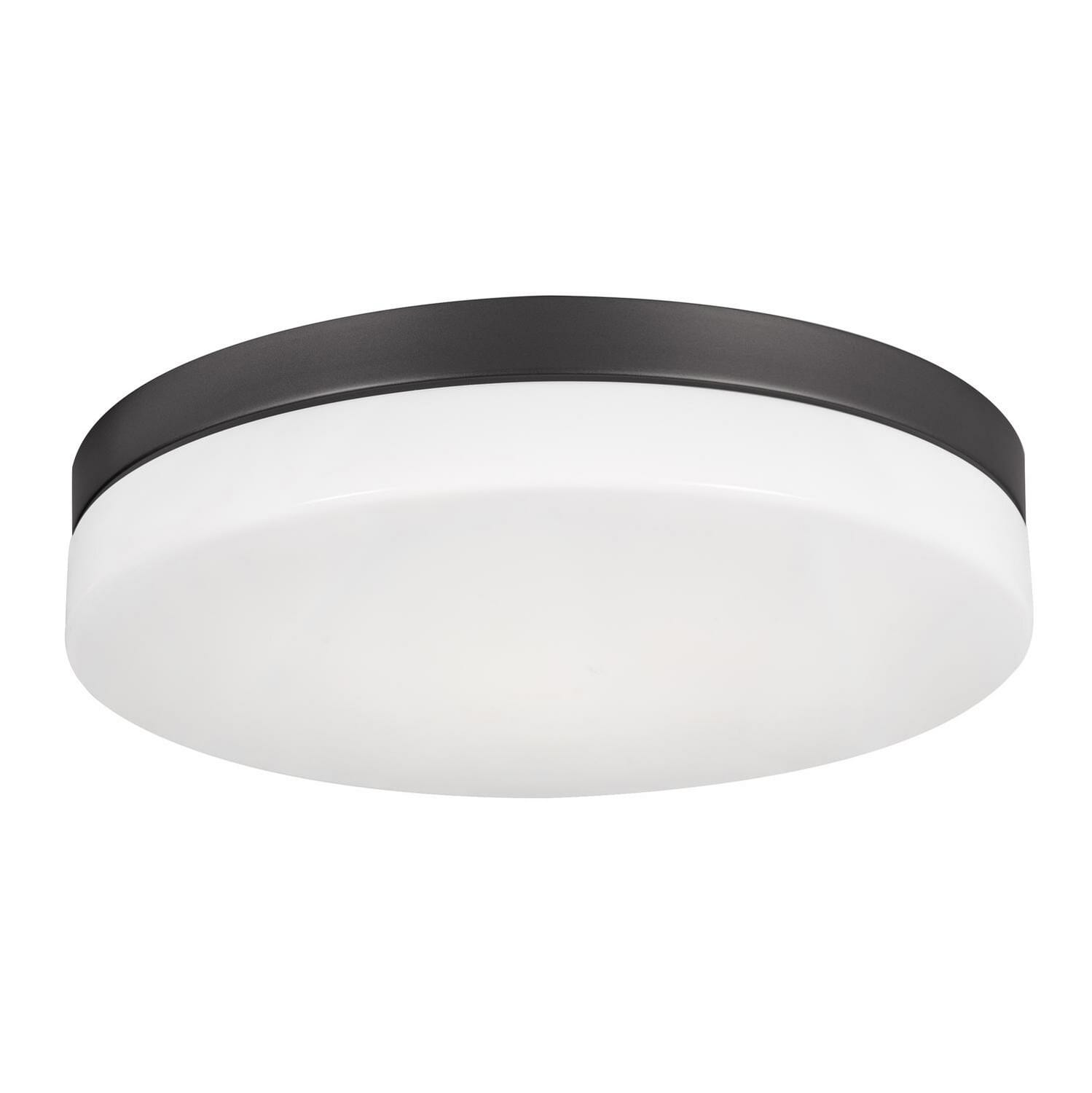 Oscar LED Flush Mount in Black