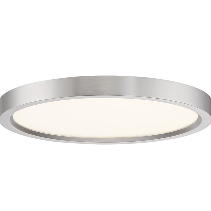 Quoizel Outskirts 11" Ceiling Light in Brushed Nickel Quoizel Outskirts 11" Ceiling Light in Brushed Nickel