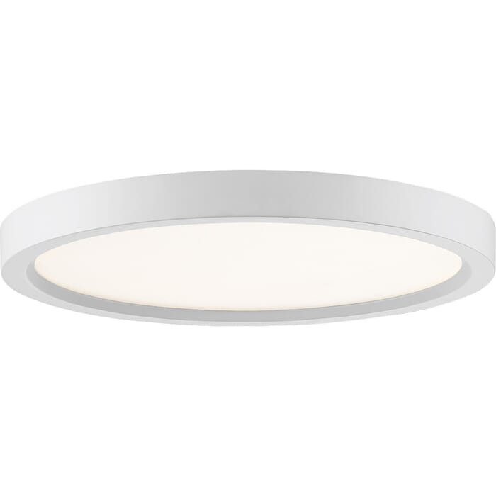 Quoizel Outskirts 11" Ceiling Light in White Lustre Quoizel Outskirts 11" Ceiling Light in White Lustre