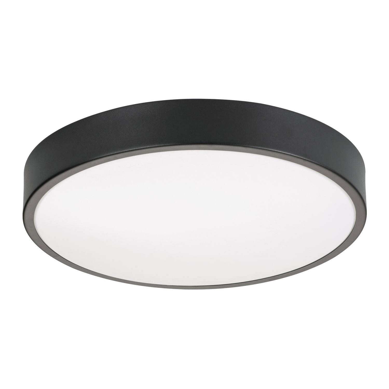 Octavia LED Flush Mount in Black
