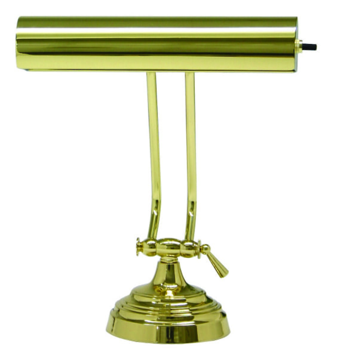 House of Troy 10"" Piano Desk Lamp in Polished Brass Finish -  P10-131-61