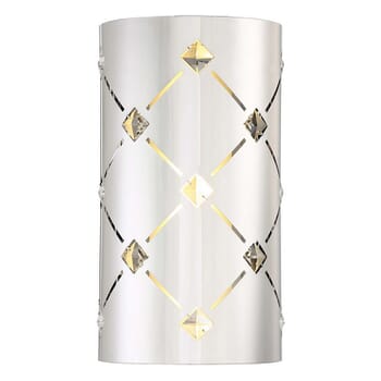 George Kovacs Crowned 12" Wall Sconce in Chrome