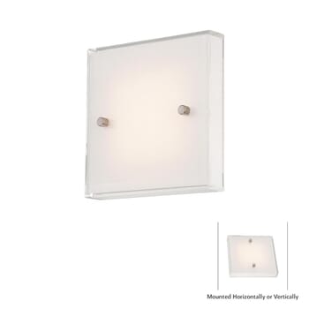 George Kovacs 7" Wall Sconce in Brushed Nickel