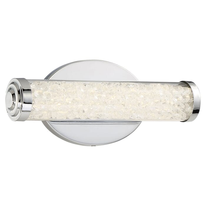 George Kovacs Diamonds 12" Bathroom Vanity Light in Chrome George Kovacs Diamonds 12" Bathroom Vanity Light in Chrome