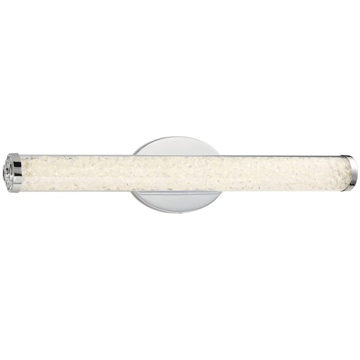 George Kovacs Diamonds Bathroom Vanity Light in Chrome George Kovacs Diamonds Bathroom Vanity Light in Chrome