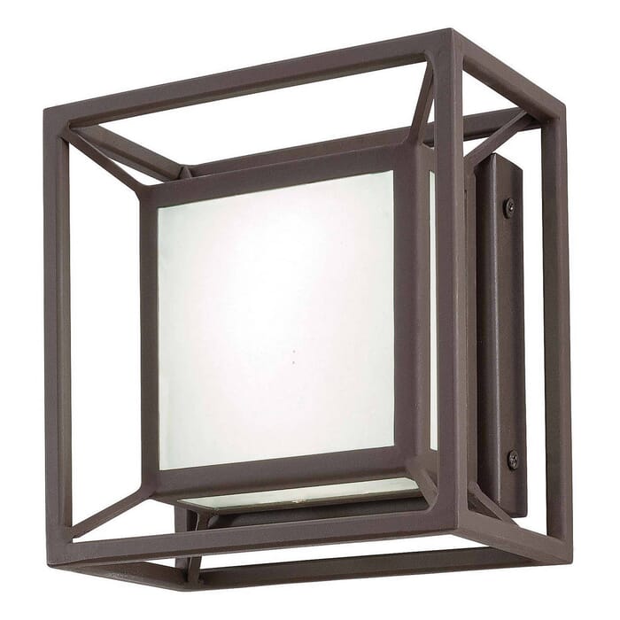 George Kovacs Outline 7" Outdoor Wall Light in Sand Bronze George Kovacs Outline 7" Outdoor Wall Light in Sand Bronze