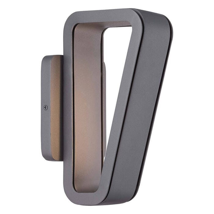 George Kovacs Pediment 11" Outdoor Wall Light in Soldered Silver George Kovacs Pediment 11" Outdoor Wall Light in Soldered Silver