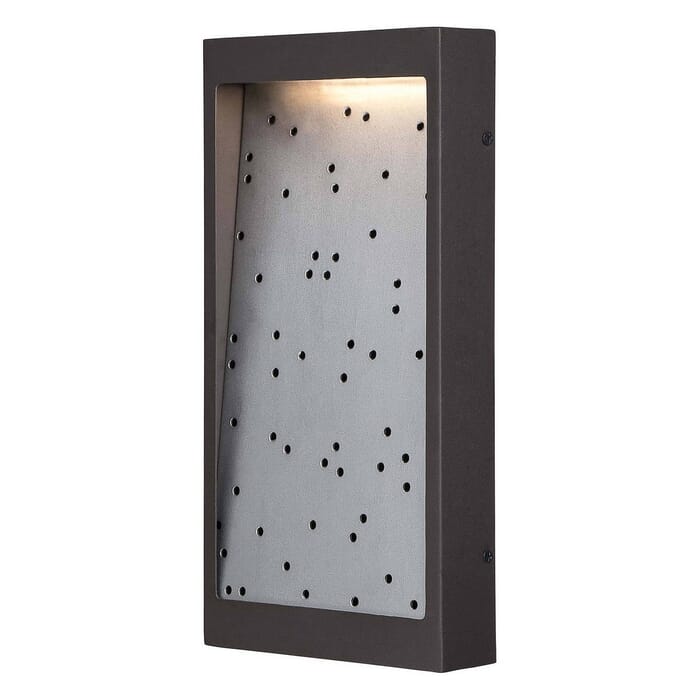 George Kovacs Pinball 14" Outdoor Wall Light in Sand Bronze with Silver Dust George Kovacs Pinball 14" Outdoor Wall Light in Sand Bronze with Silver Dust