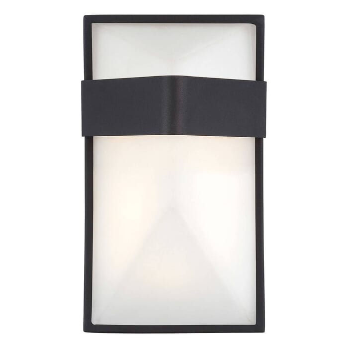 George Kovacs Wedge 9" Outdoor Wall Light in Black George Kovacs Wedge 9" Outdoor Wall Light in Black