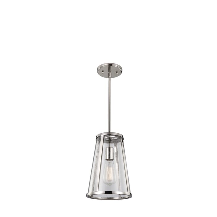 Feiss Harrow Polished Nickel Pendant Feiss Harrow Polished Nickel Pendant