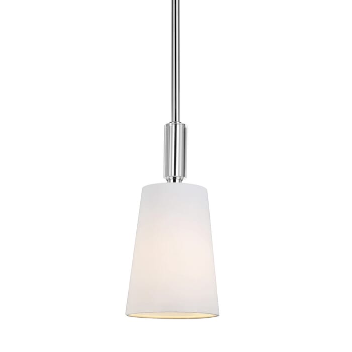 Feiss Lismore Polished Nickel Pendant Feiss Lismore Polished Nickel Pendant