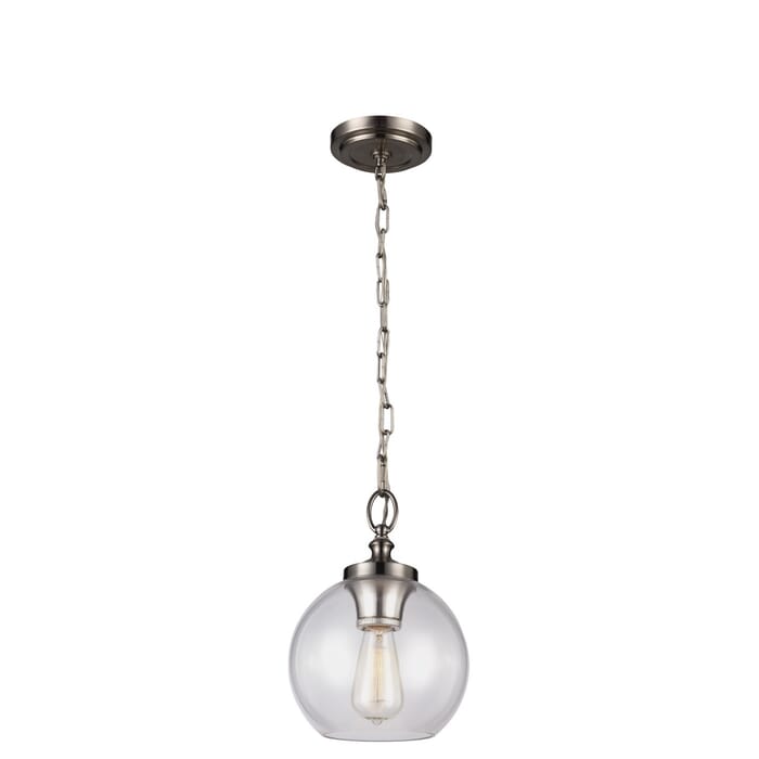Feiss Tabby Brushed Steel Pendant Feiss Tabby Brushed Steel Pendant