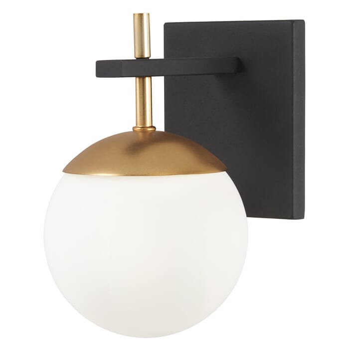 George Kovacs Alluria Wall Sconce in Weathered Black George Kovacs Alluria Wall Sconce in Weathered Black