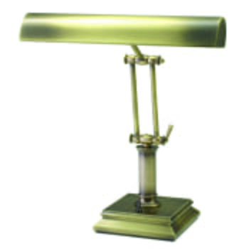 House of Troy 14" Piano Desk Lamp in Antique Brass Finish