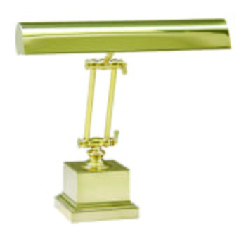 House of Troy 14" Piano Desk Lamp in Polished Brass Finish