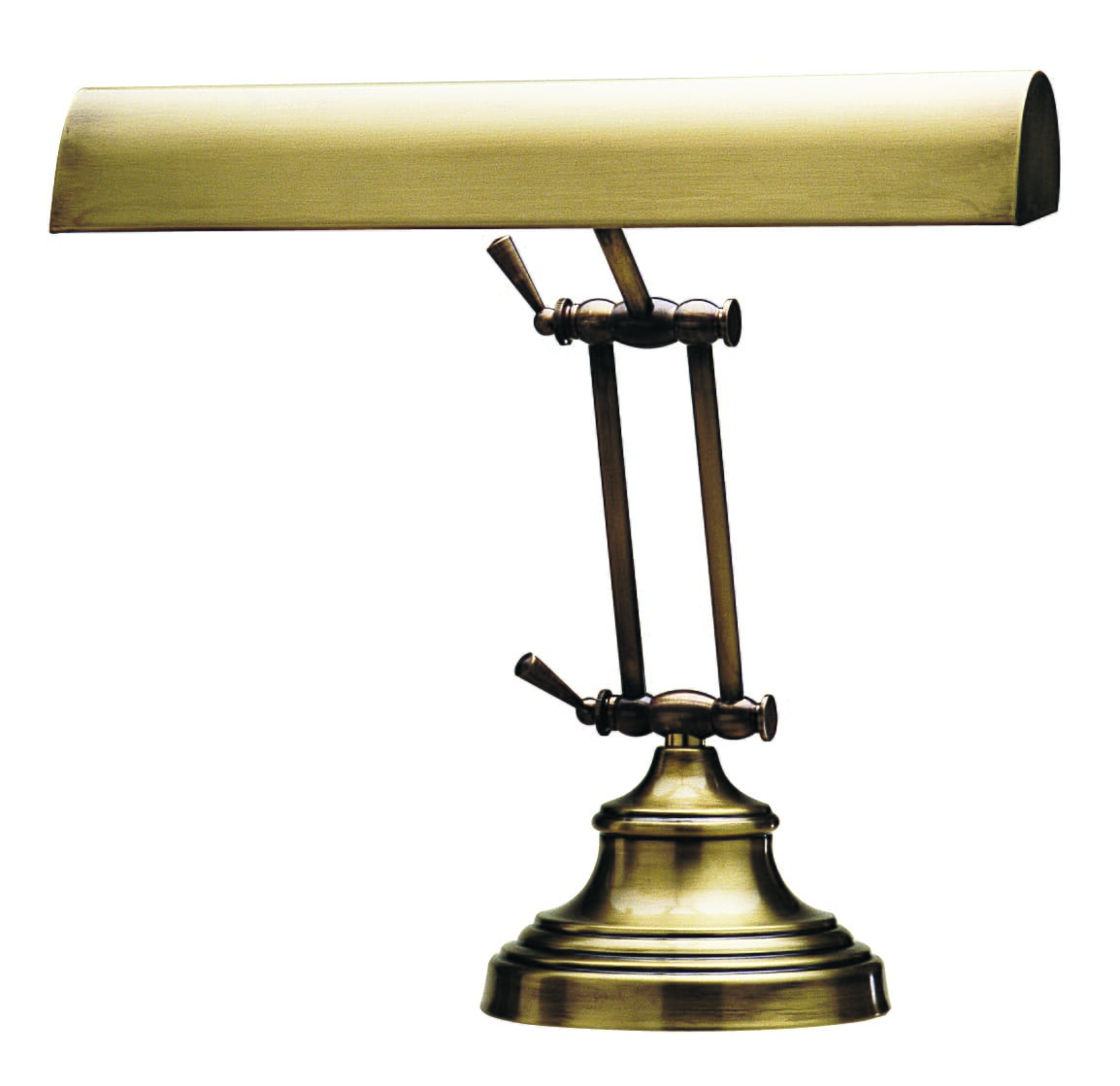 House of Troy 14" Piano Desk Lamp in Antique Brass Finish
