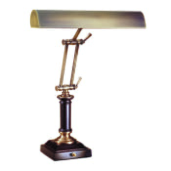 House of Troy Piano Desk Lamp in Antique Brass Finish
